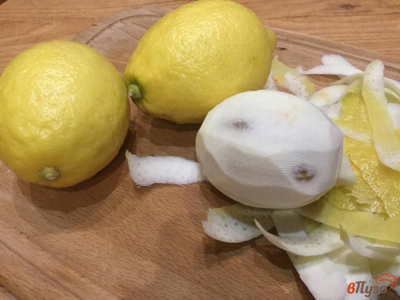 Фото приготовление рецепта: Смесь лимонно-имбирная с медом шаг №1