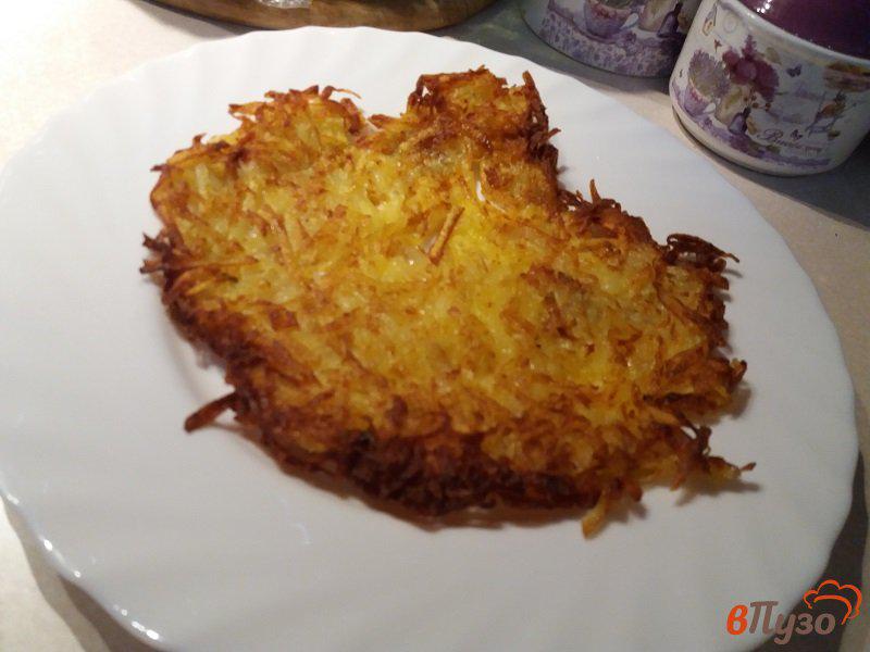 Фото приготовление рецепта: Блин-чипс из картофеля шаг №6