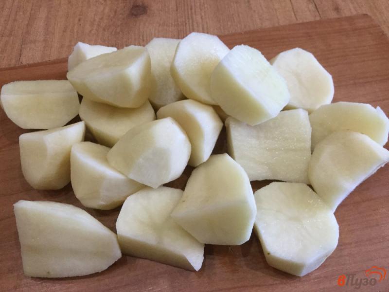 Фото приготовление рецепта: Картофельно-тыквенное пюре шаг №1