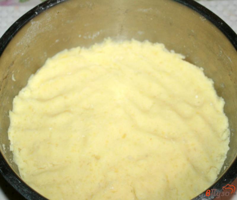 Фото приготовление рецепта: Картофельные зразы с колбасой шаг №4