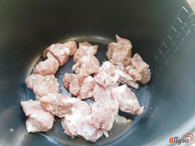 Фото приготовление рецепта: Шашлык из свинины в мультиварке шаг №3