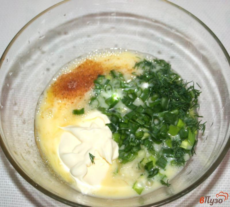 Фото приготовление рецепта: Запеканка из макарон с яйцом и сыром шаг №2
