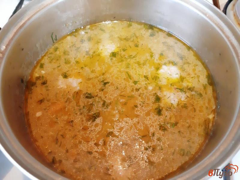 Фото приготовление рецепта: Суп харчо с фрикадельками шаг №8