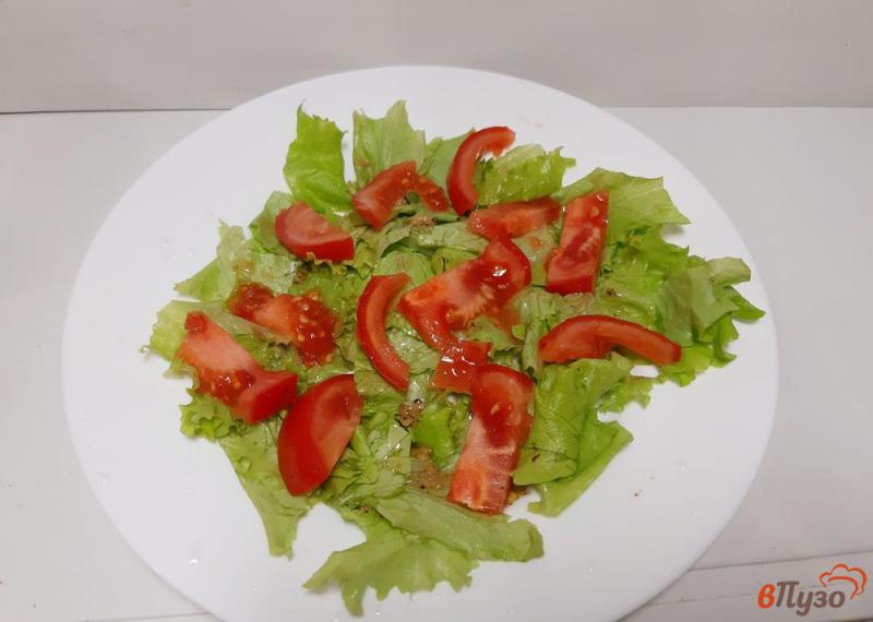 Фото приготовление рецепта: Салат Нисуаз с салатным тунцом шаг №4