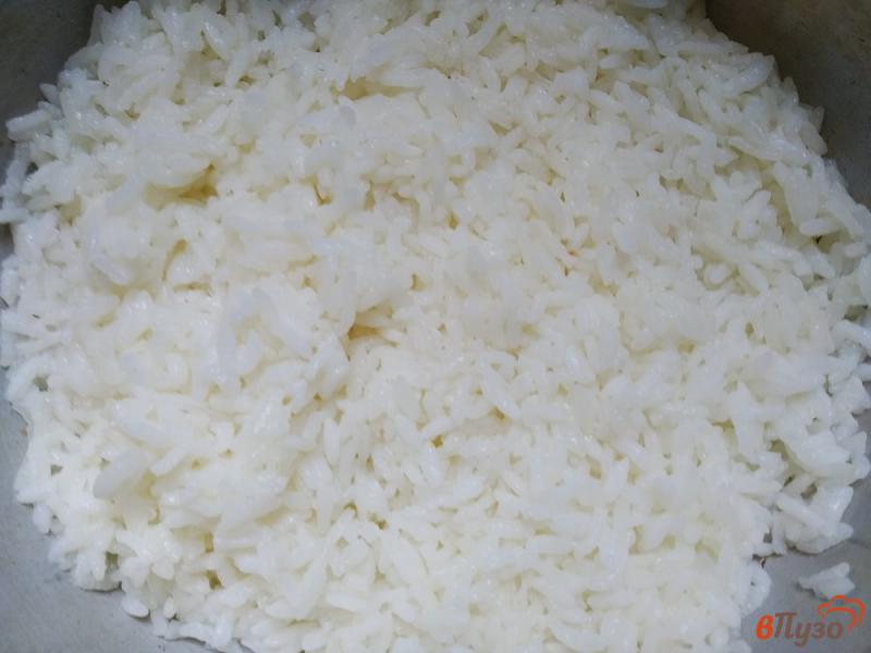 Фото приготовление рецепта: Рисовая запеканка с фаршем и овощами шаг №2
