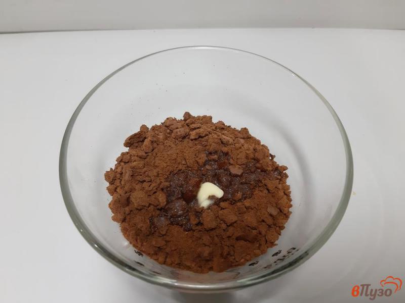 Фото приготовление рецепта: Торт «Пломбир» без выпечки в стакане шаг №3