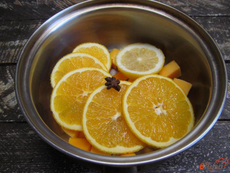 Фото приготовление рецепта: Кисель из тыквы с апельсином шаг №2