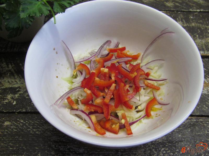 Фото приготовление рецепта: Овощной салат «Адажио» шаг №4