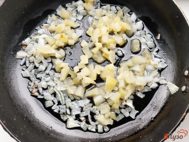 Фото приготовление рецепта: Солянка с сушеными грибами шаг №10