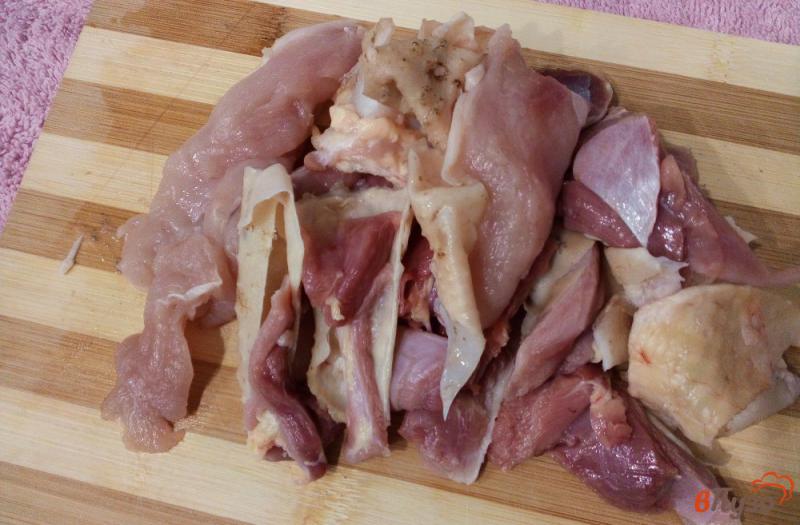 Фото приготовление рецепта: Гречаники с куриным мясом шаг №4