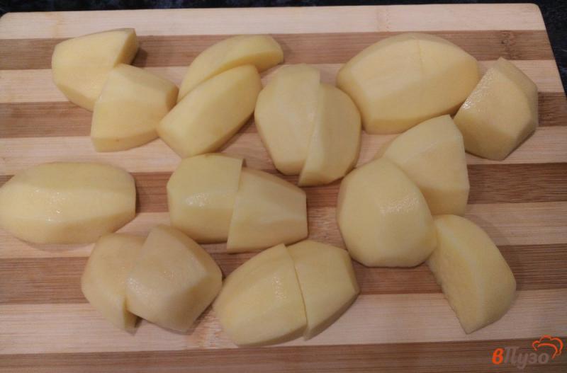 Фото приготовление рецепта: Пряный картофель в духовке шаг №2