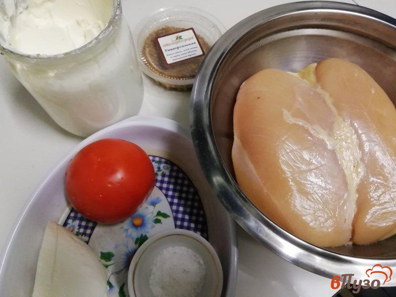 Фото приготовление рецепта: Куриное филе в сливках шаг №1