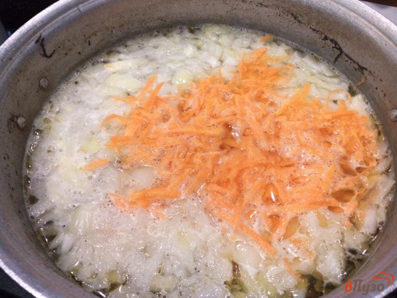 Фото приготовление рецепта: Сливочный рисовый суп шаг №6