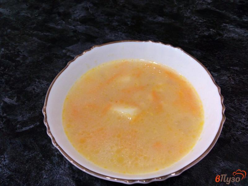 Фото приготовление рецепта: Сливочный рисовый суп шаг №11