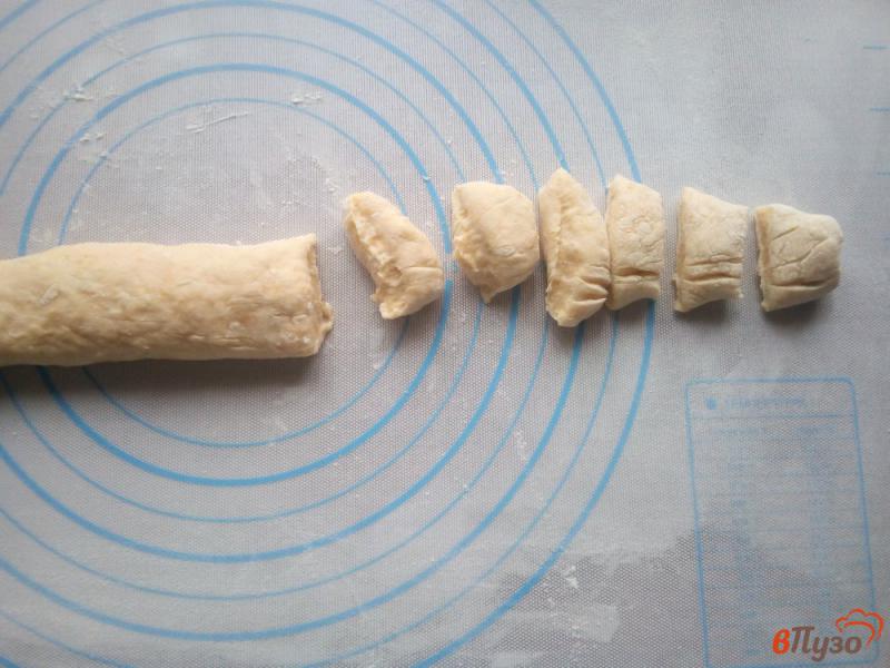 Фото приготовление рецепта: Ленивые вареники с картофелем и тыквой шаг №4