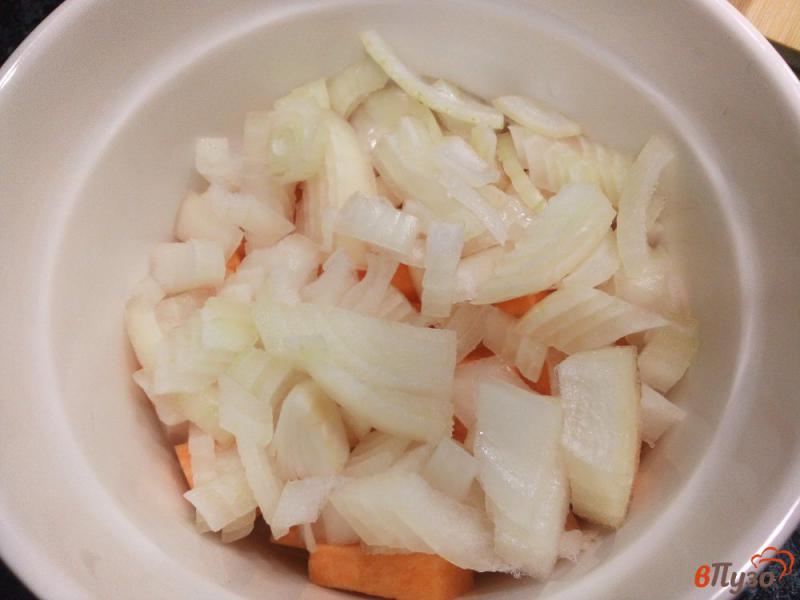 Фото приготовление рецепта: Запеченные овощи с кетчупом шаг №6
