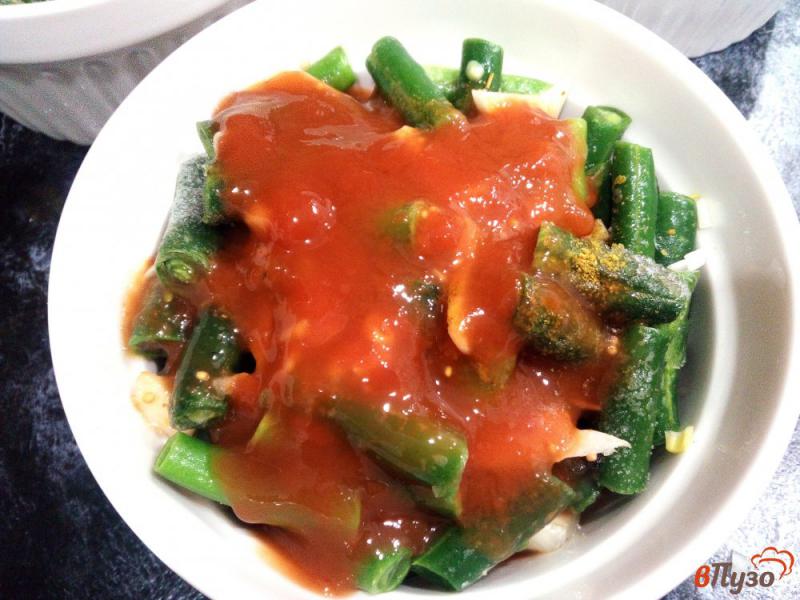 Фото приготовление рецепта: Запеченные овощи с кетчупом шаг №13