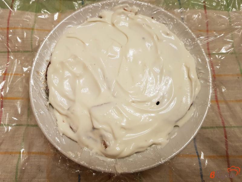 Фото приготовление рецепта: Торт без выпечки из пряников шаг №9