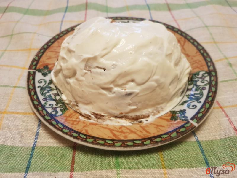 Фото приготовление рецепта: Торт без выпечки из пряников шаг №13