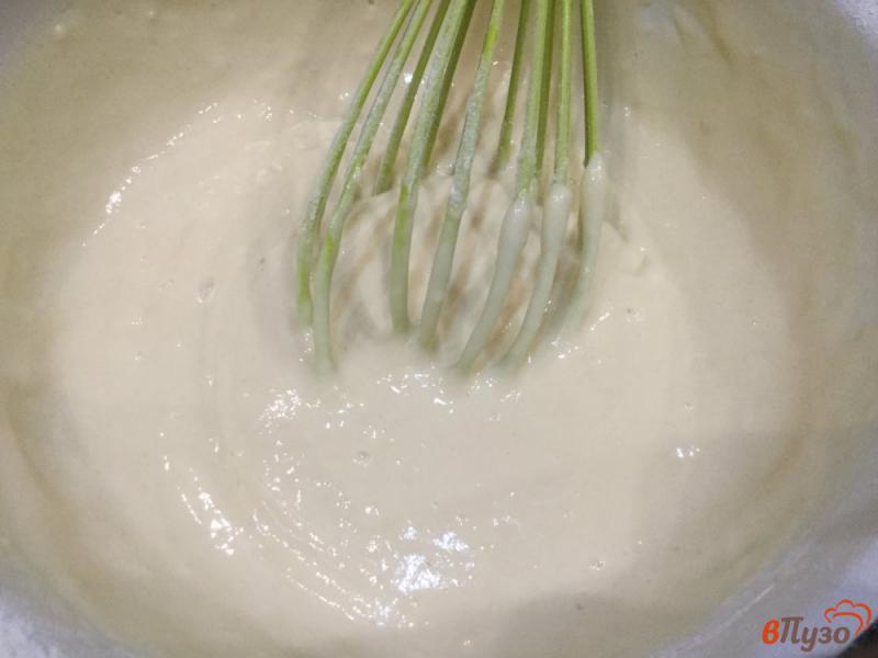 Фото приготовление рецепта: Пирог с капустой и грибами наливной шаг №9