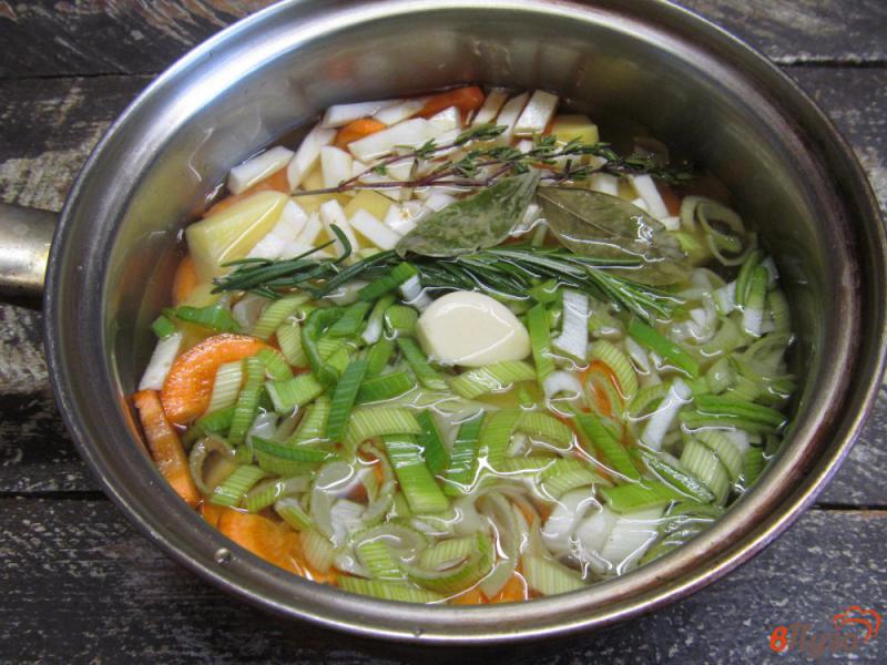 Фото приготовление рецепта: Постное овощное рагу с грибами шаг №6