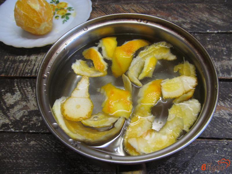 Фото приготовление рецепта: Апельсиновый напиток с тыквой шаг №2