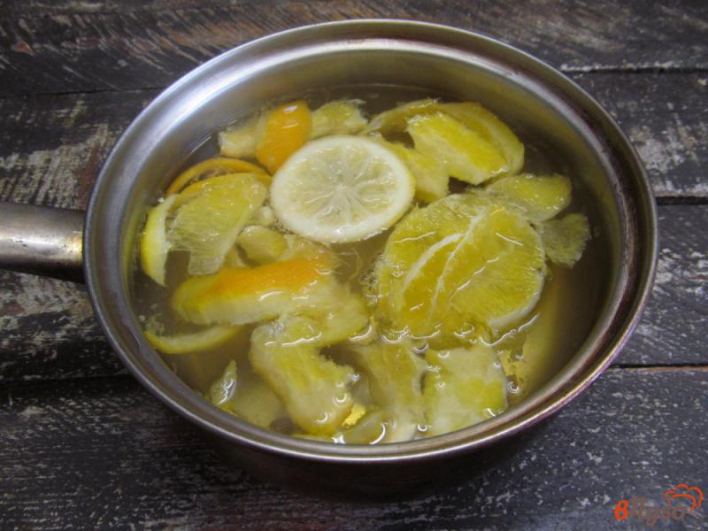 Фото приготовление рецепта: Апельсиновый напиток с тыквой шаг №3
