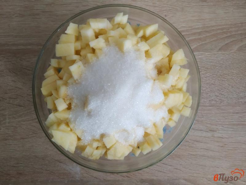 Фото приготовление рецепта: Венский штрудель с яблоками шаг №9