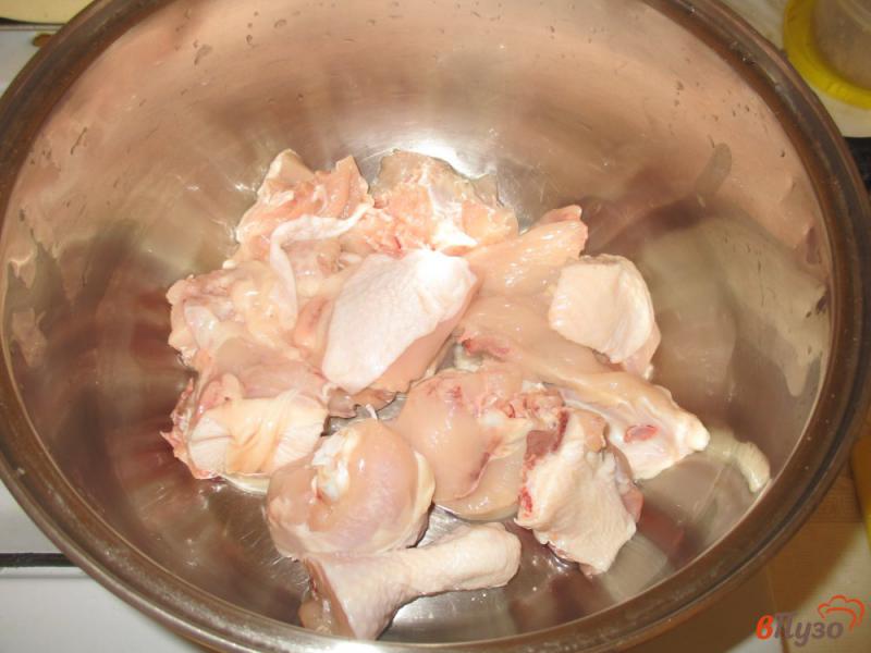 Фото приготовление рецепта: Борщ с курицей шаг №1