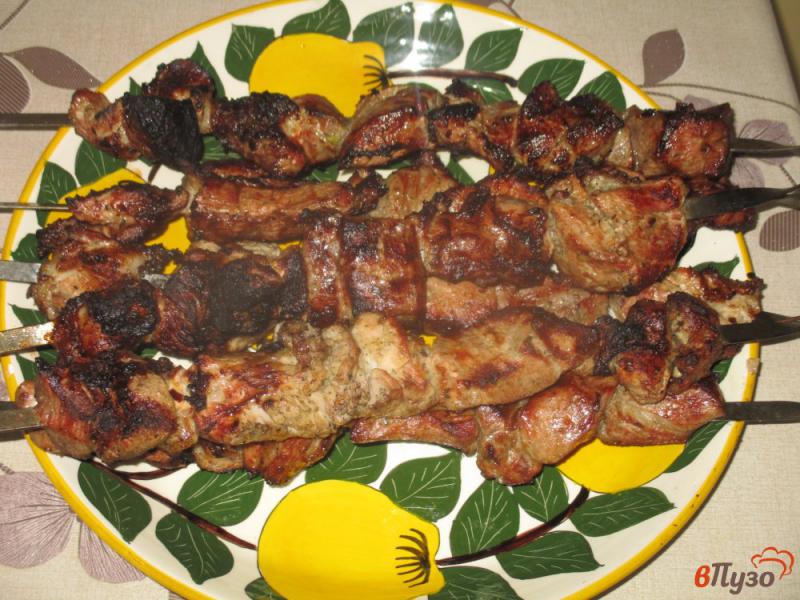 Фото приготовление рецепта: Шашлык из свинины в классическом маринаде шаг №6