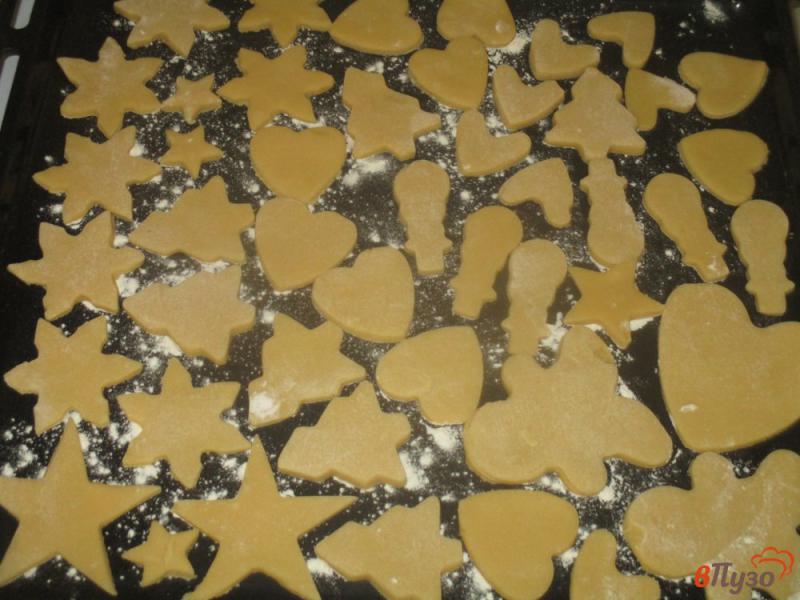 Фото приготовление рецепта: Печенье домашнее песочное шаг №8