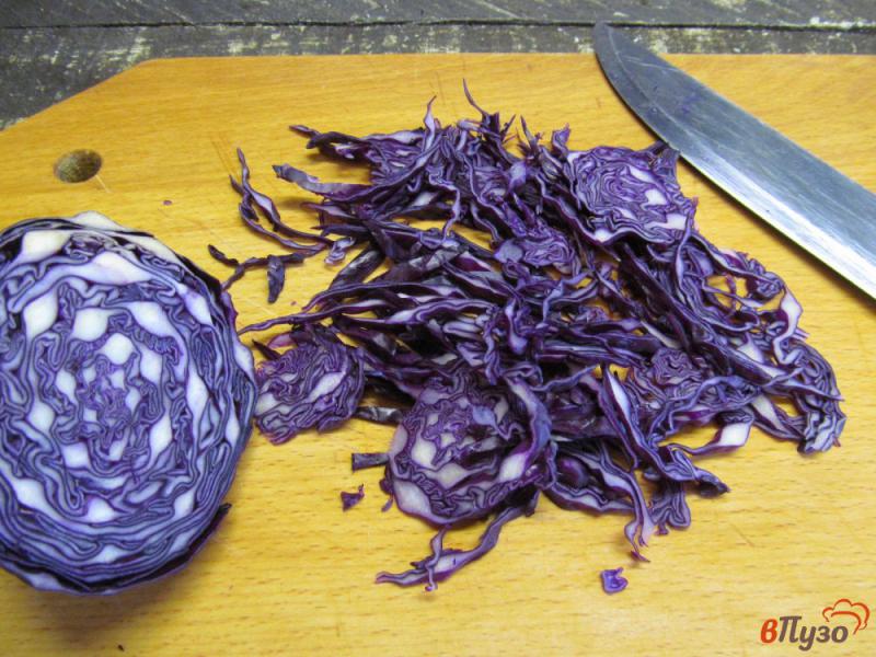 Фото приготовление рецепта: Салат из тыквы с красной капустой шаг №1