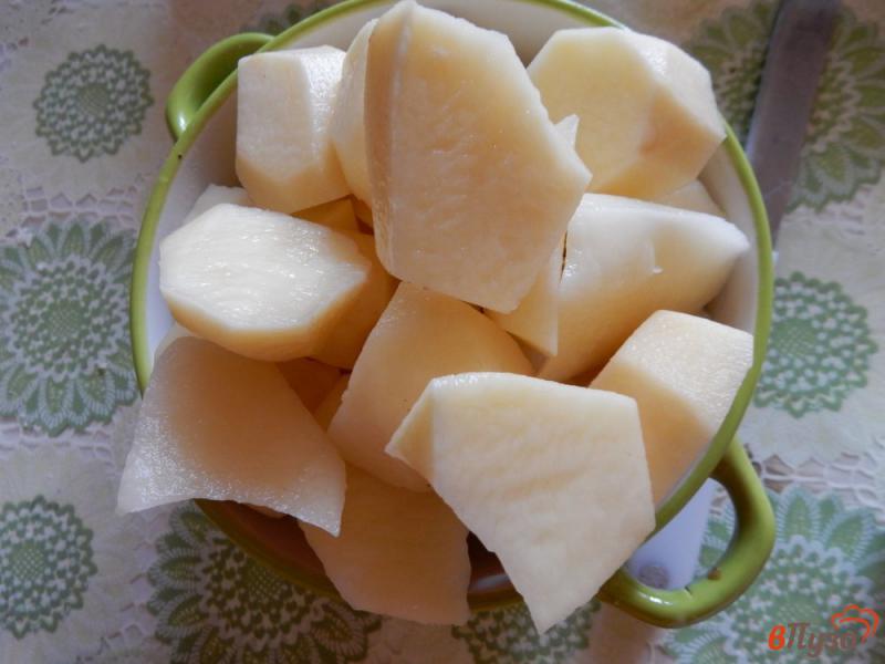 Фото приготовление рецепта: Постный картофельно-грибной суп пюре шаг №1