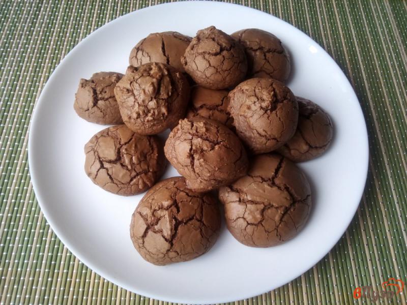 Фото приготовление рецепта: Печенье шоколадное шаг №7