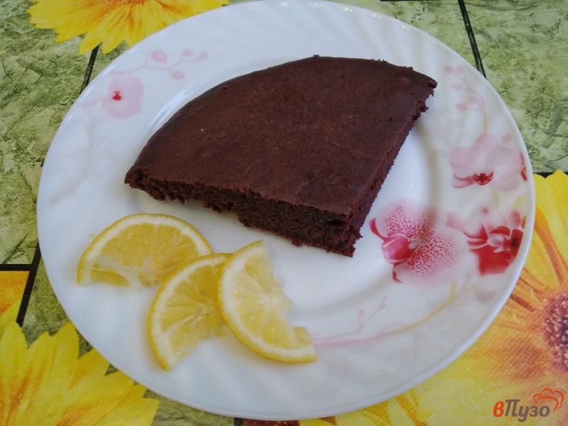 Фото приготовление рецепта: Влажный шоколадный пирог шаг №6