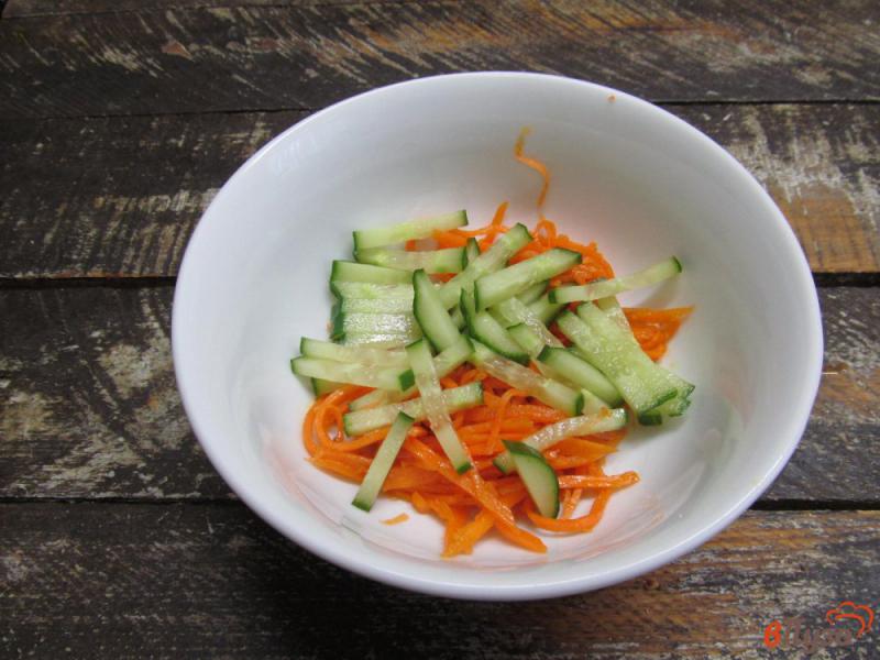 Фото приготовление рецепта: Салат из моркови по-корейски шаг №3