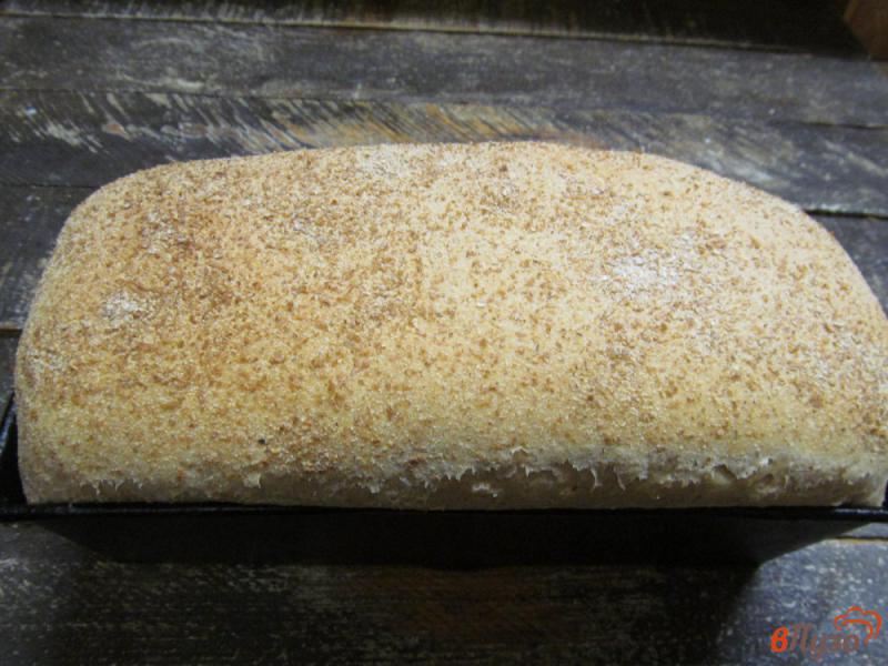 Фото приготовление рецепта: Хлеб на фасолевом отваре шаг №10
