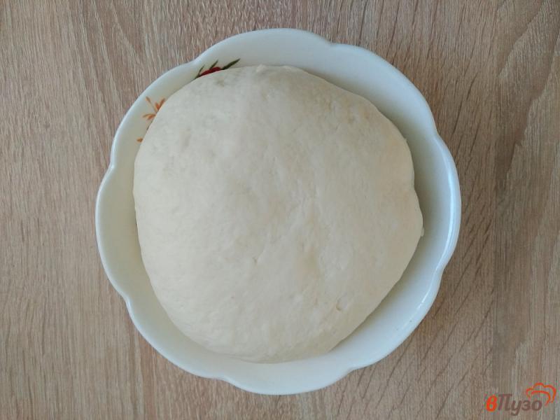 Фото приготовление рецепта: Хлеб пшеничный без опары шаг №6