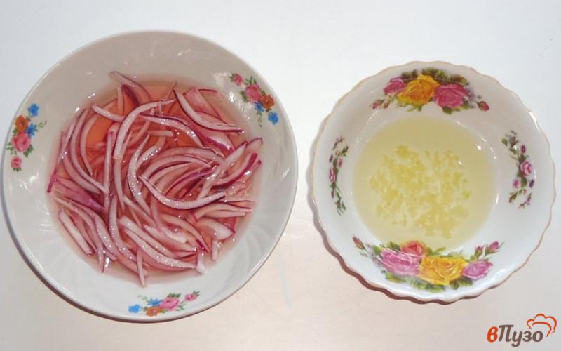 Фото приготовление рецепта: Тёплый перловый салат с овощами «Розовый жемчуг» шаг №2