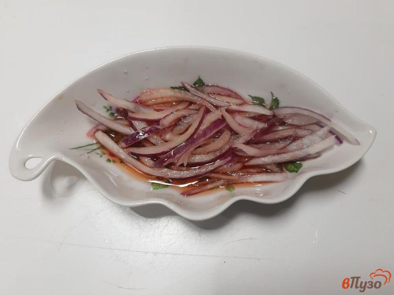 Фото приготовление рецепта: Салат из пекинской капусты с фетой по-азиатски шаг №1