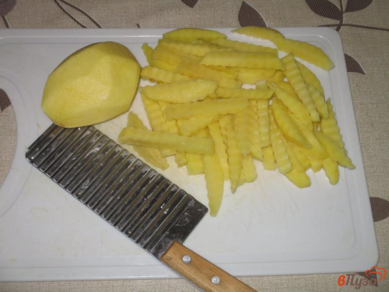 Фото приготовление рецепта: Картофель фри (секрет приготовления) шаг №1