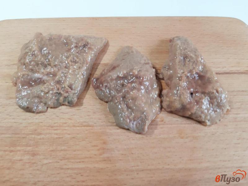 Фото приготовление рецепта: Печень говяжья в маринаде шаг №1