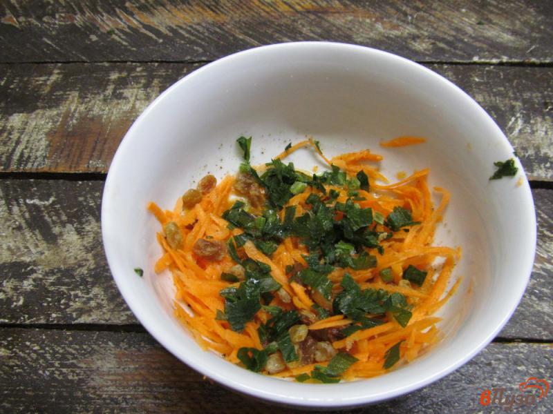 Фото приготовление рецепта: Салат из кус-куса с морковью шаг №6