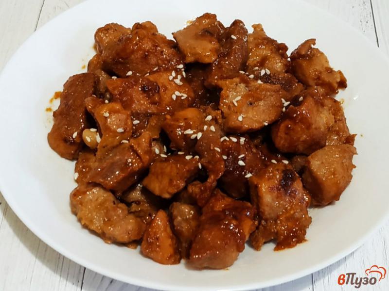 Фото приготовление рецепта: Свинина в китайском стиле шаг №7