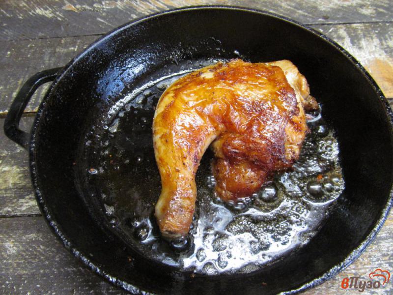 Фото приготовление рецепта: Курица с овощами шаг №4