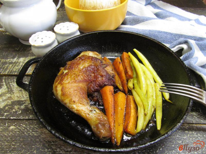 Фото приготовление рецепта: Курица с овощами шаг №8