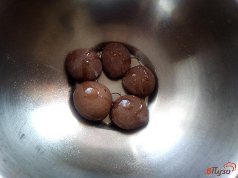 Фото приготовление рецепта: Пряники шоколадные шаг №9
