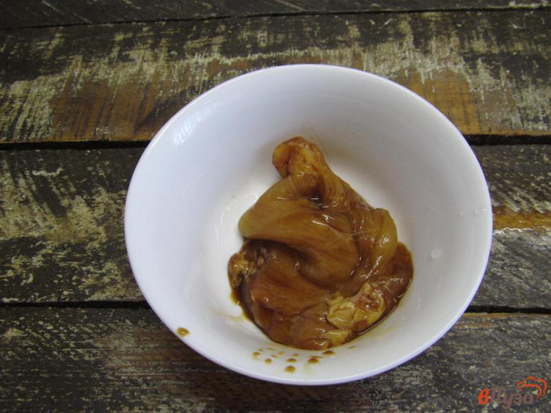 Фото приготовление рецепта: Куриный шницель с карри из цветной капусты шаг №1