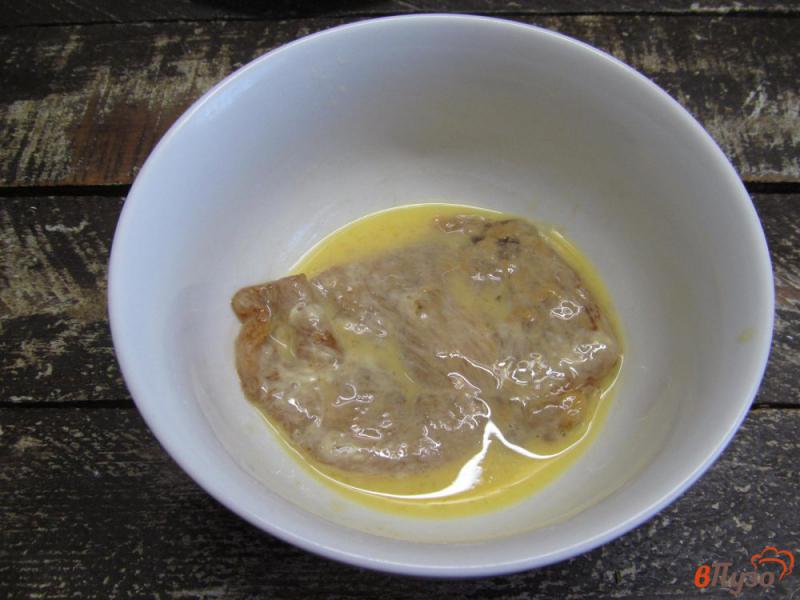 Фото приготовление рецепта: Куриный шницель с карри из цветной капусты шаг №6