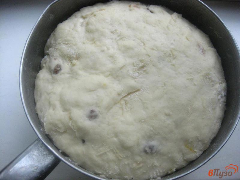 Фото приготовление рецепта: Пирог яблочный с курагой шаг №4